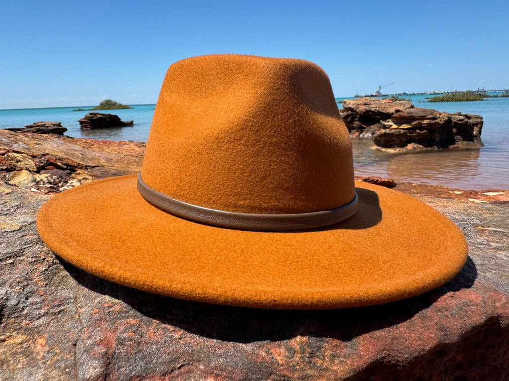Hat 100% Wool - Honeycomb