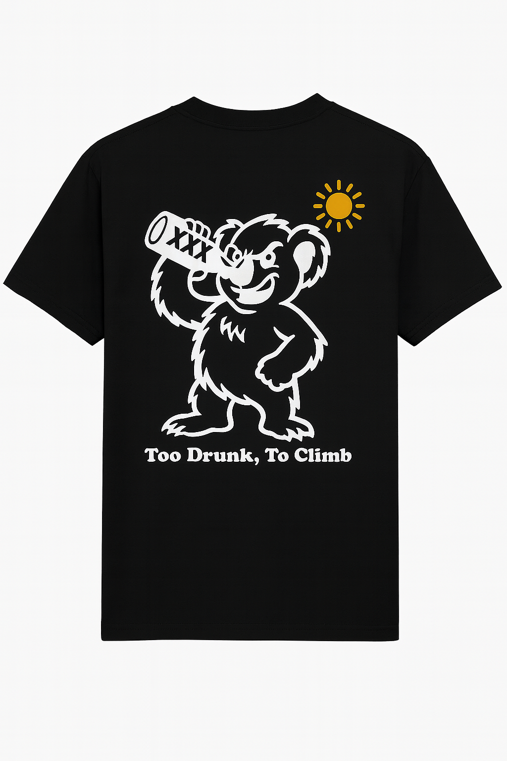Unisex T-Shirt - Black - Drunk Koala (Preorder)