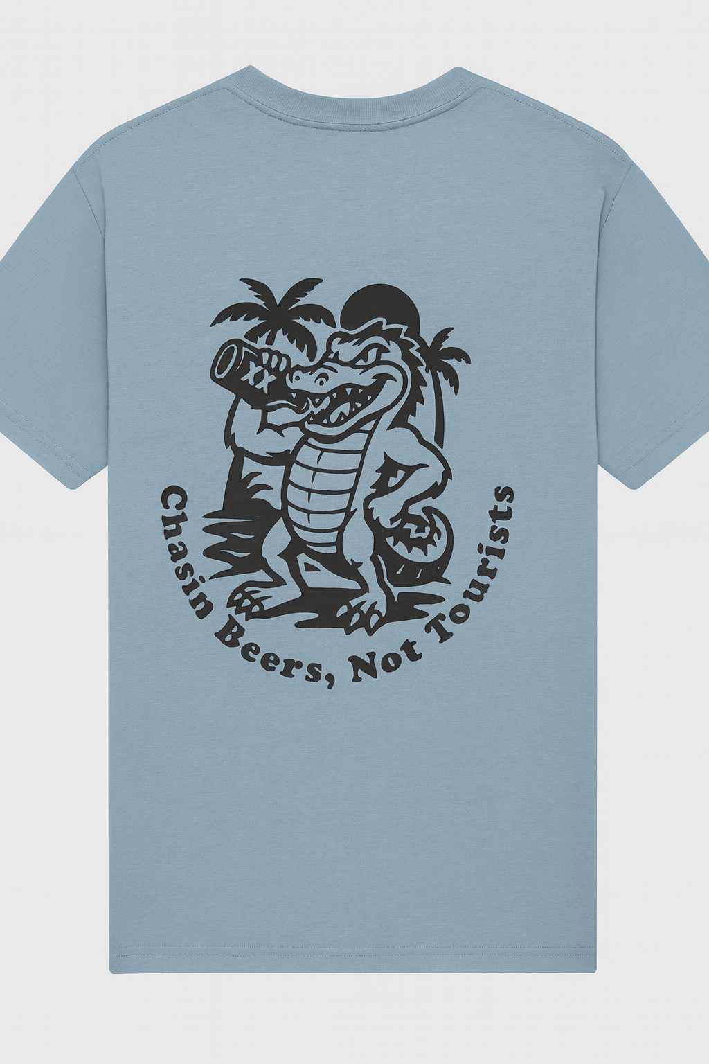 Unisex T-Shirt - Chasin Beers - Slate Blue