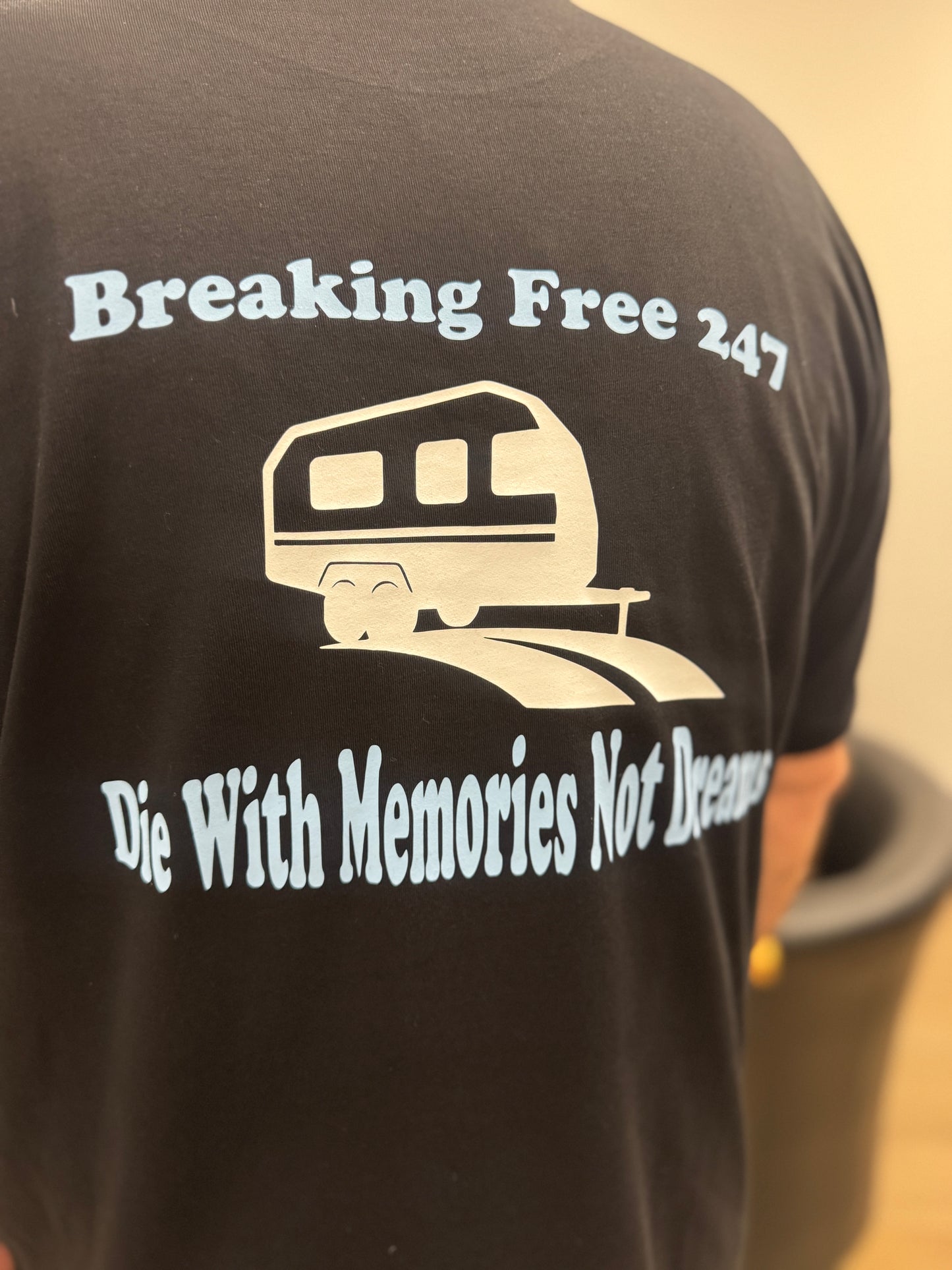Unisex T-Shirt - Black - Breaking Free