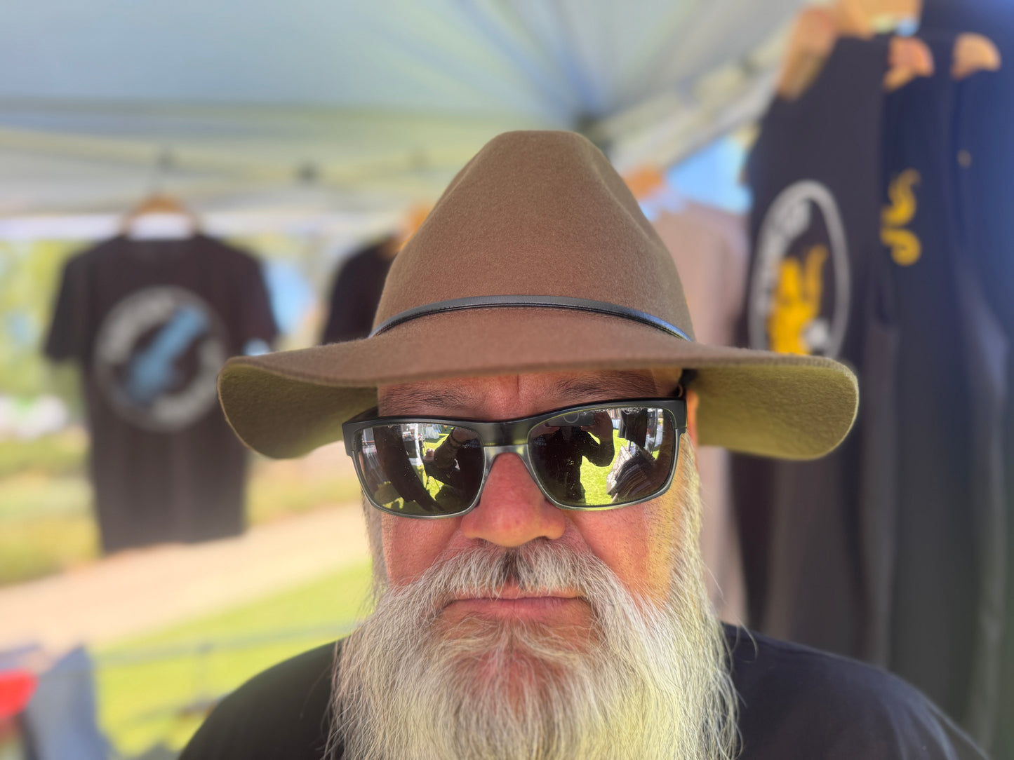 Hat 100% Wool, Floppy Style - Khaki