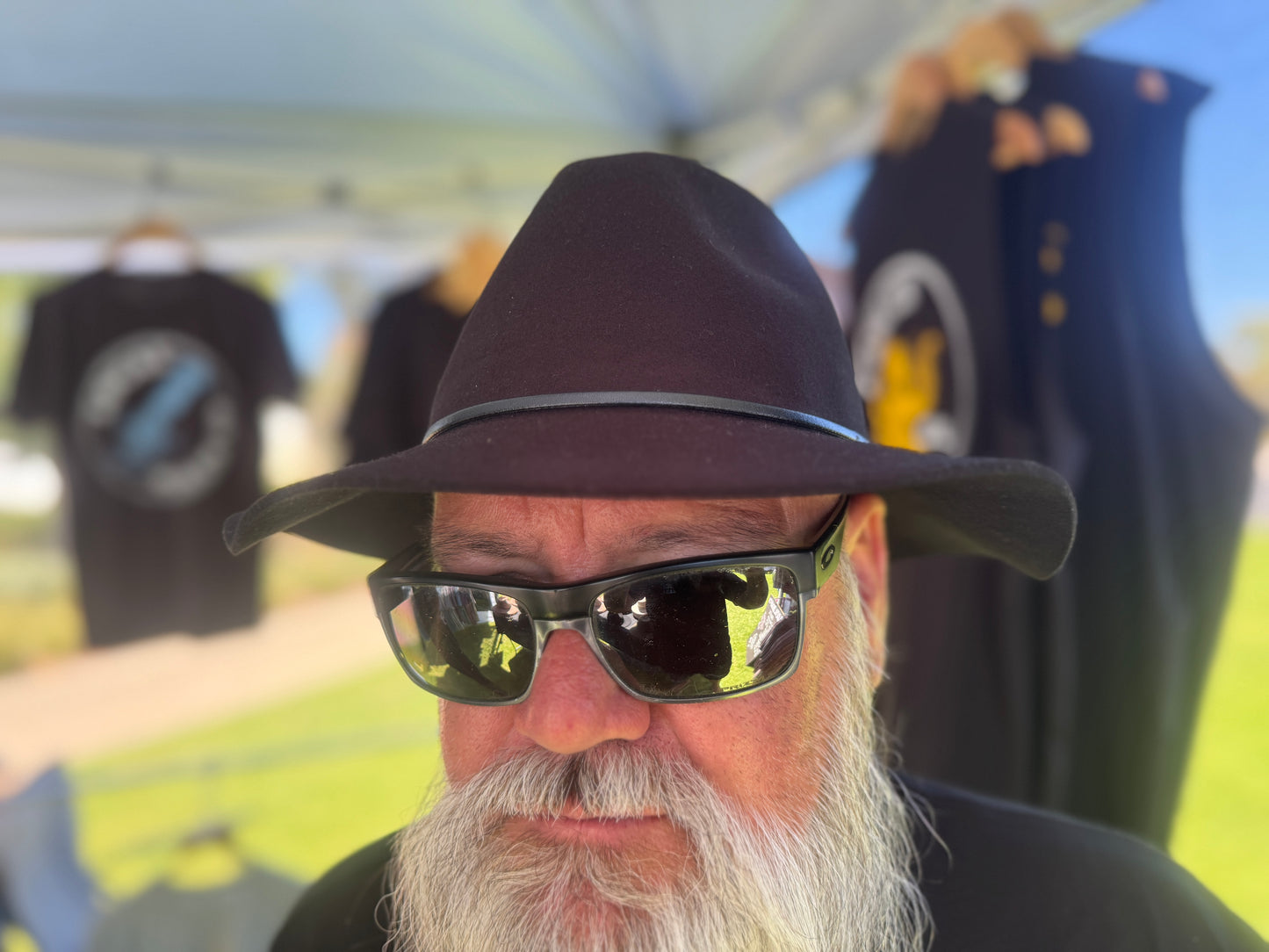 Hat 100% Wool, Floppy Style - Black