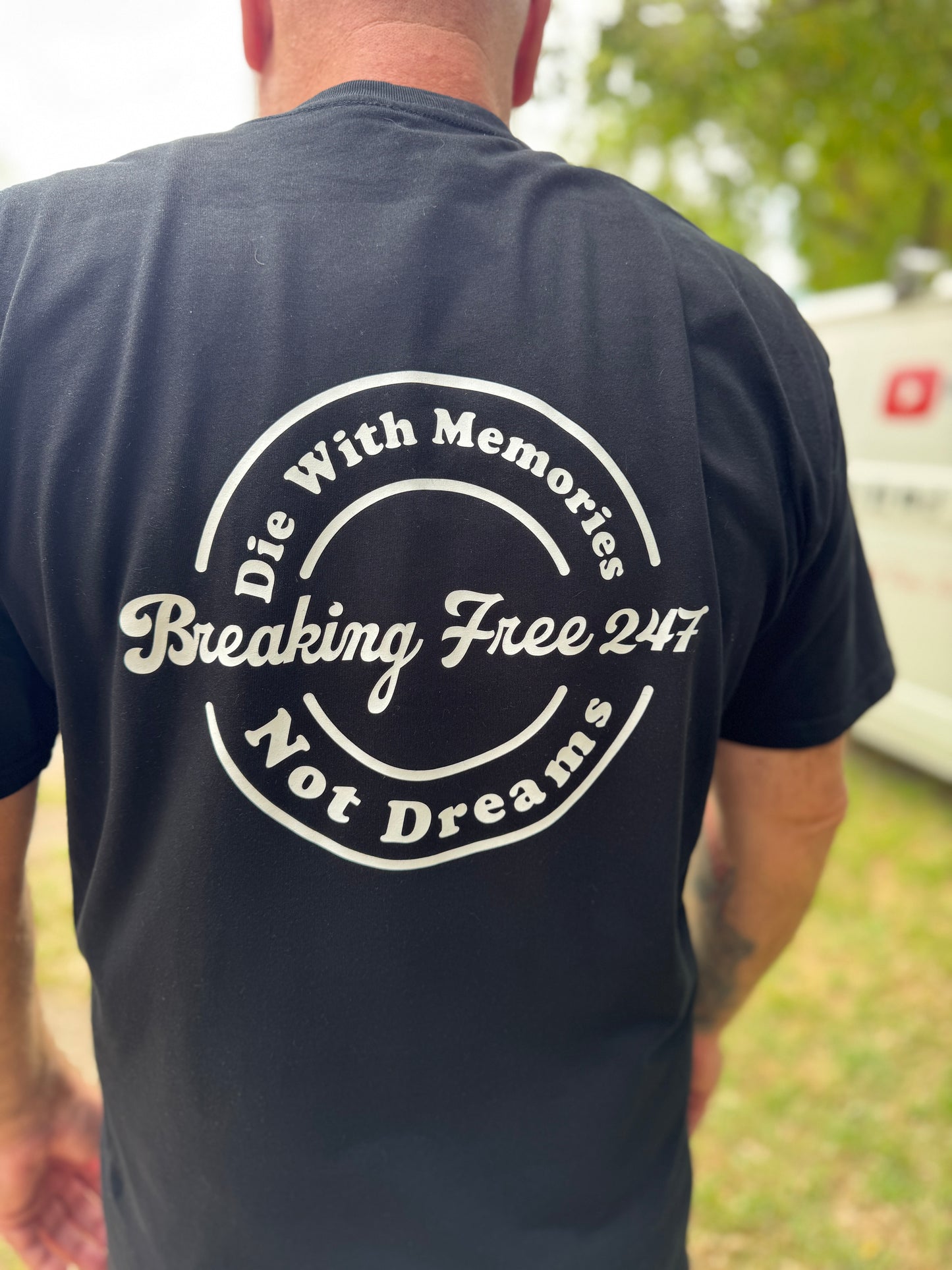 Unisex T-Shirt - Black - Breaking Free