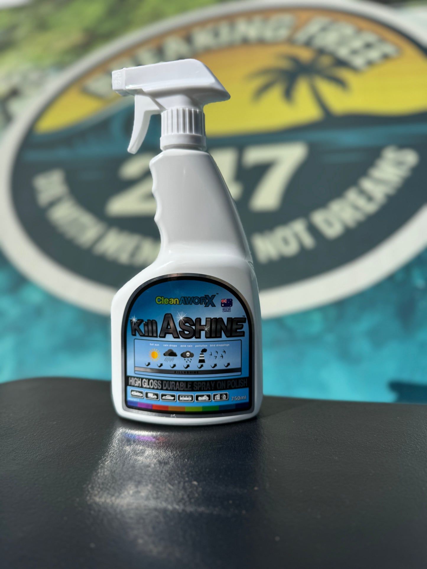 Cleanaworx RV Care KiLLASHINE Durable High Gloss Sealer Polish and Protect 750ml