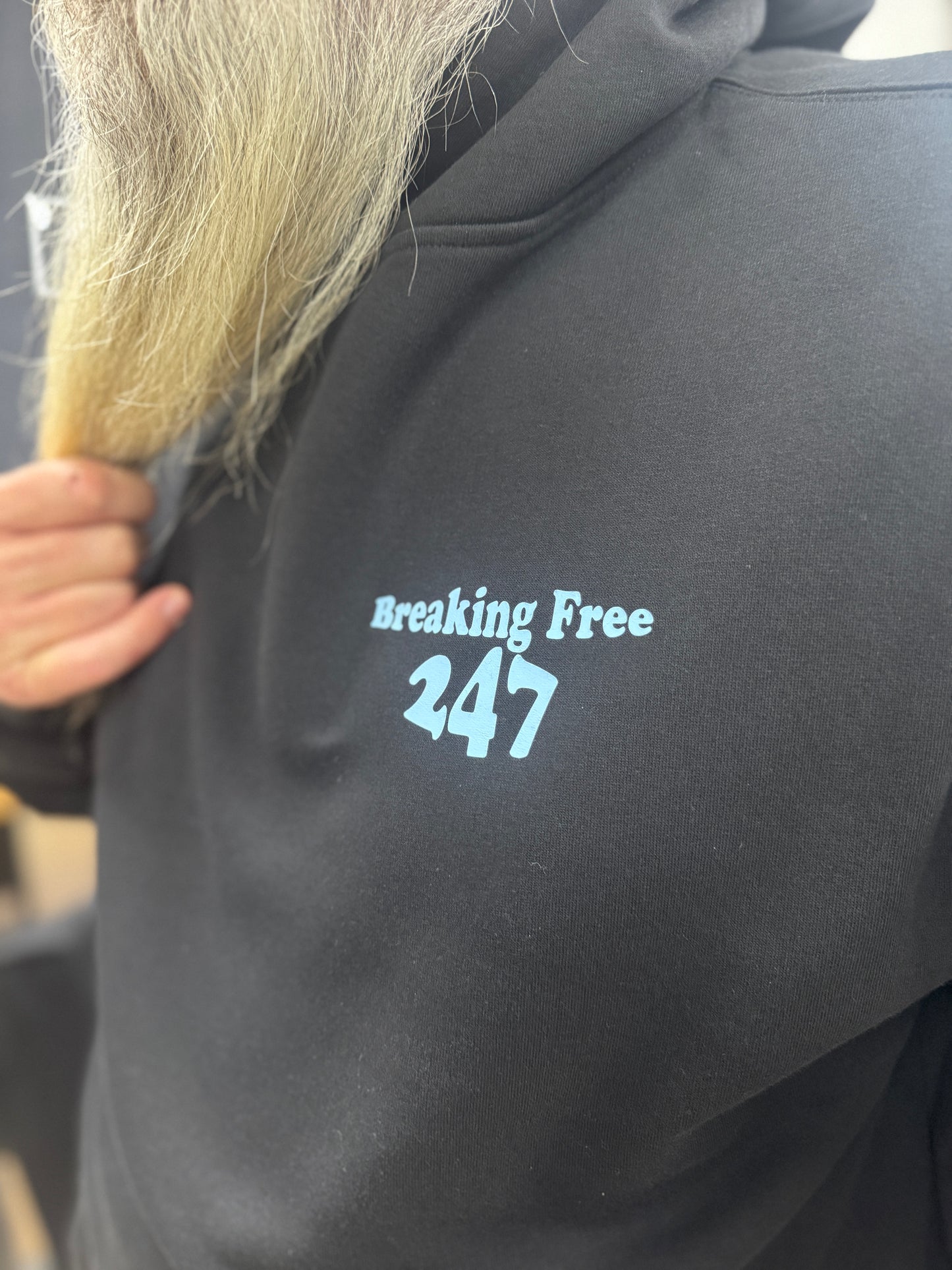 Hoodie - Black - Breaking Free 247