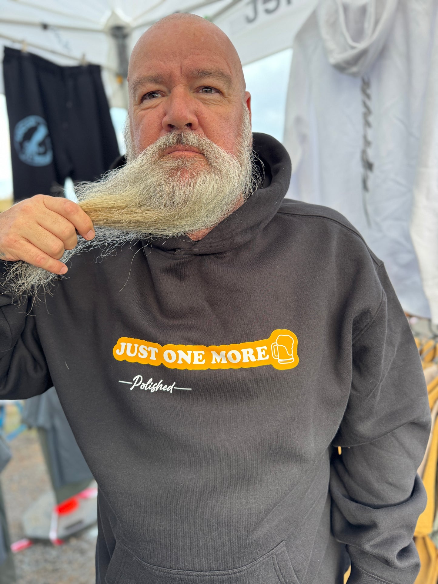 Polished Hoodie - Just one more