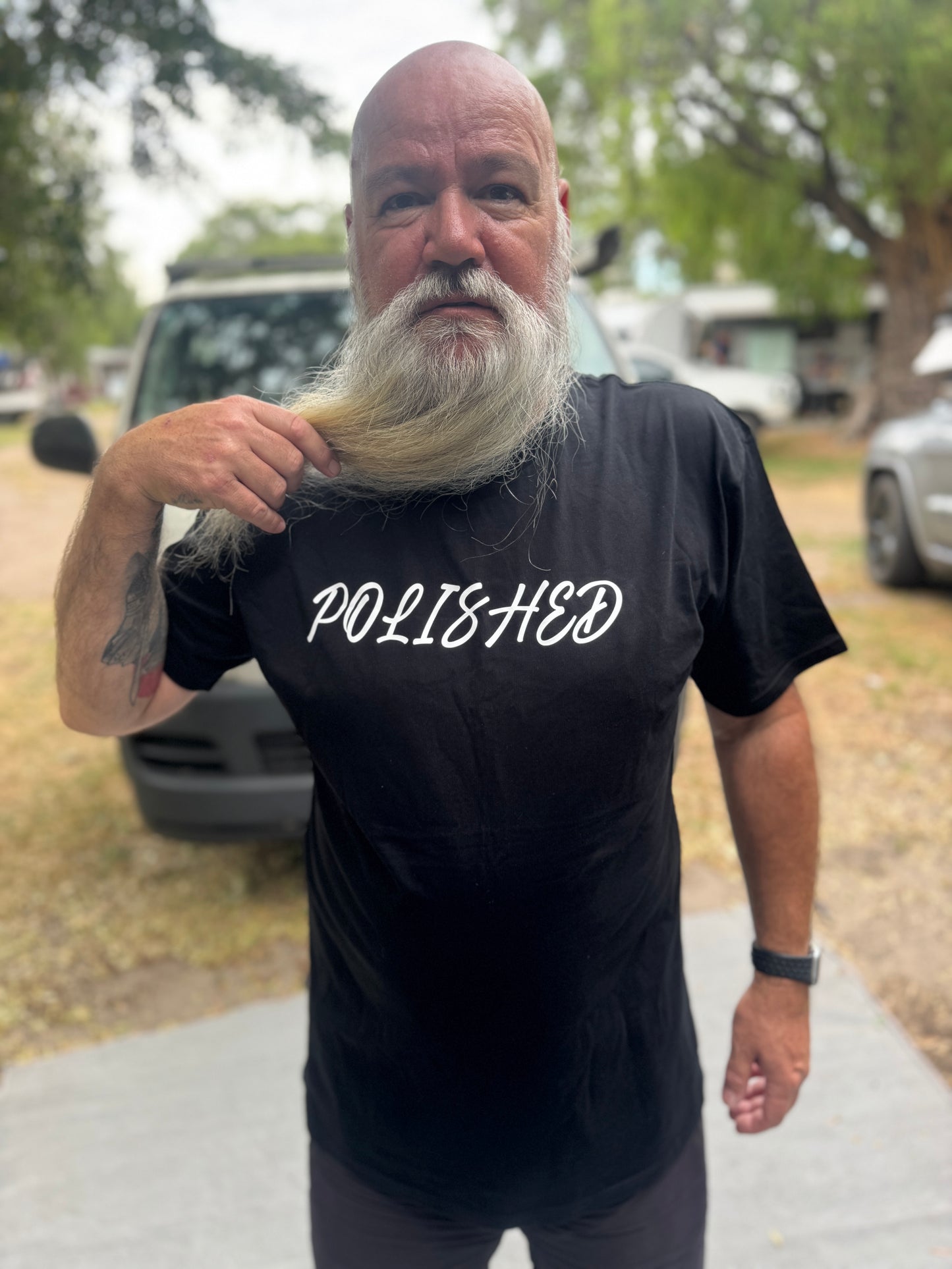Polished T-Shirt - Black