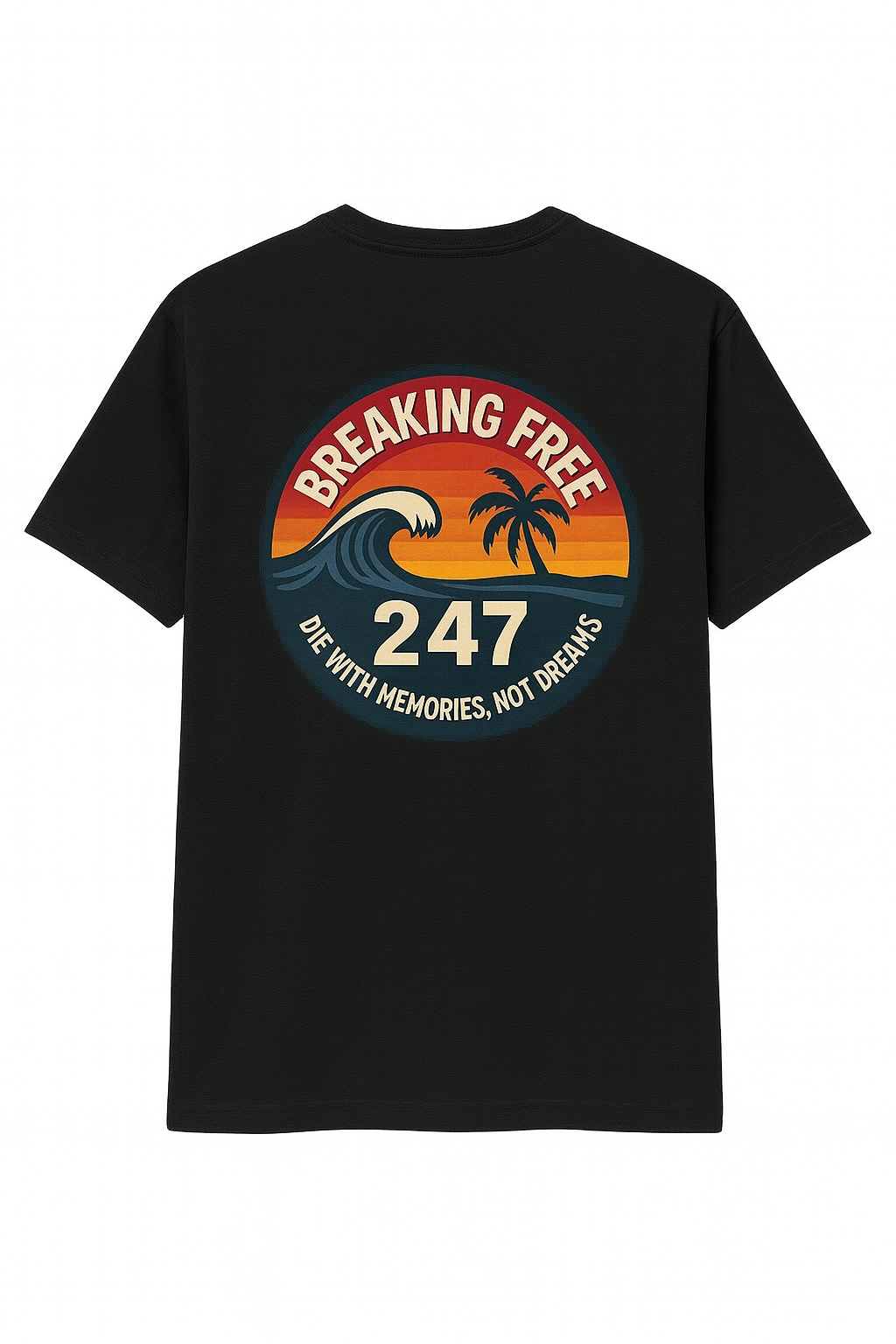 Unisex T-Shirt - Breaking Free 247 - Black