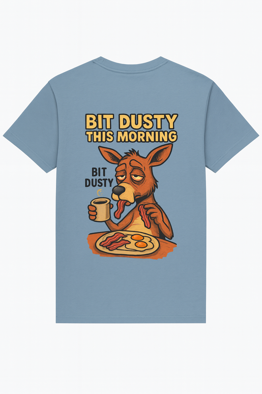 Unisex T-Shirt - Bit Dusty - Slate Blue (Pre Order)