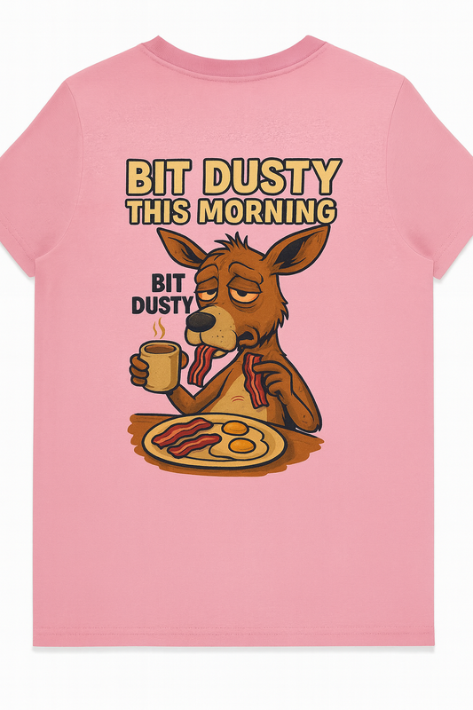 Unisex T-Shirt - Bit Dusty - Bubblegum Pink (Pre Order)