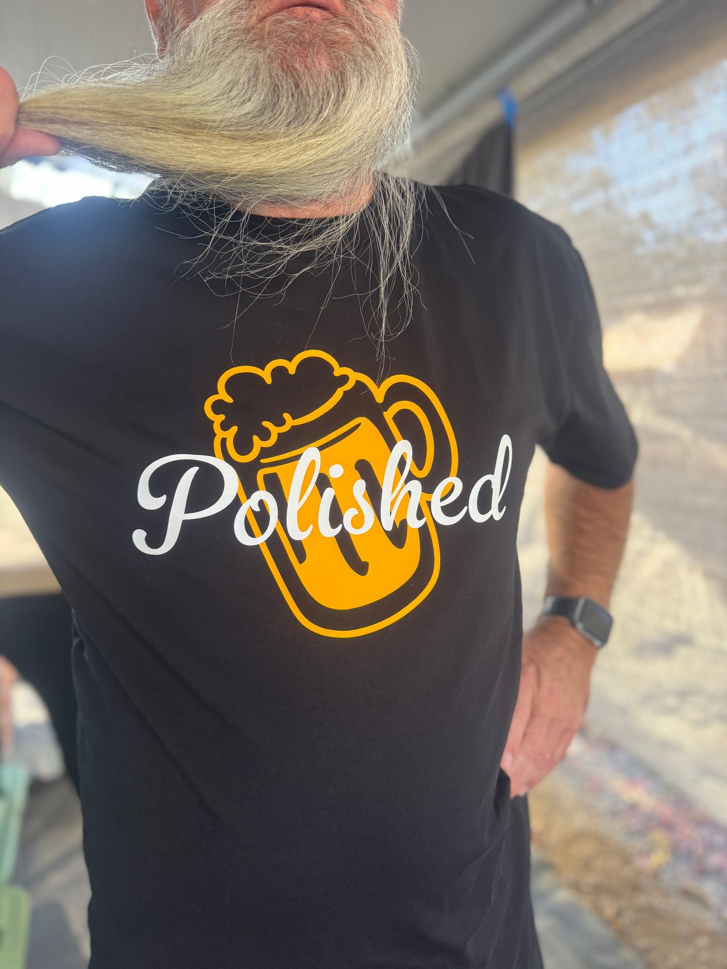 Polished T-Shirt - Black (Note: This Is Preorder, See Description Below)