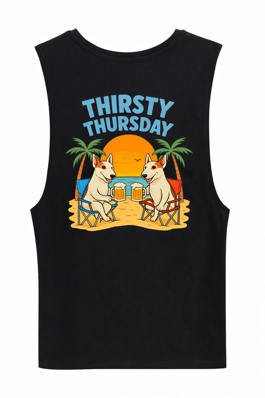 Tank - Black - Thirsty Thursday (Preorder)