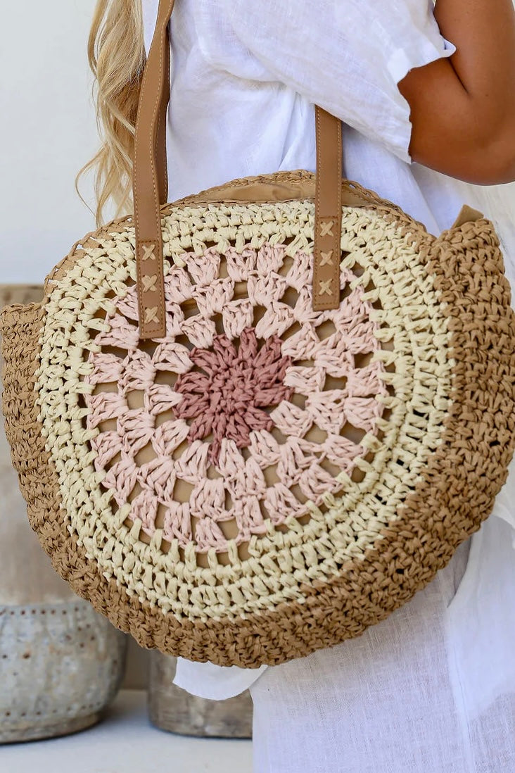 Recycled Paper Bags - Pale Pink