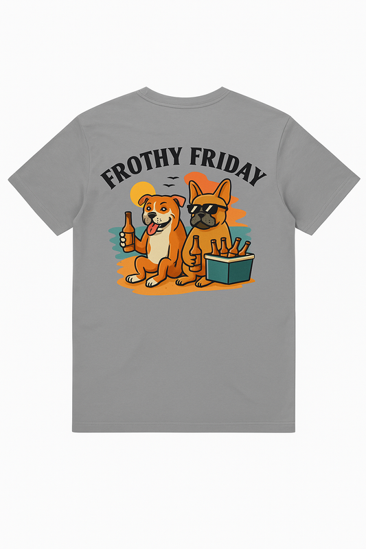 Unisex T-Shirt - Frothy Friday - Smoke (Pre Order)