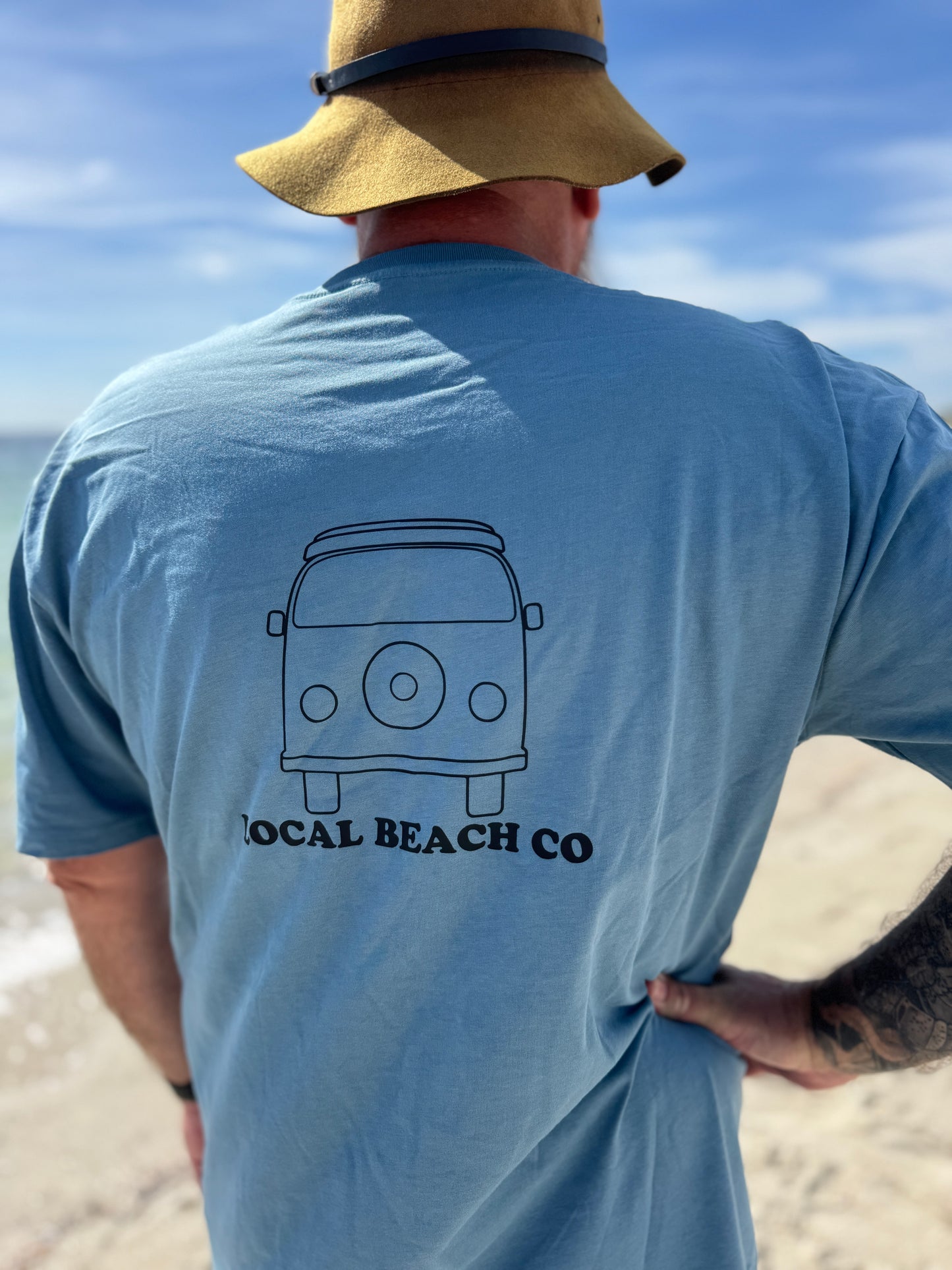 Unisex T-Shirt - Slate Blue, The Kombi