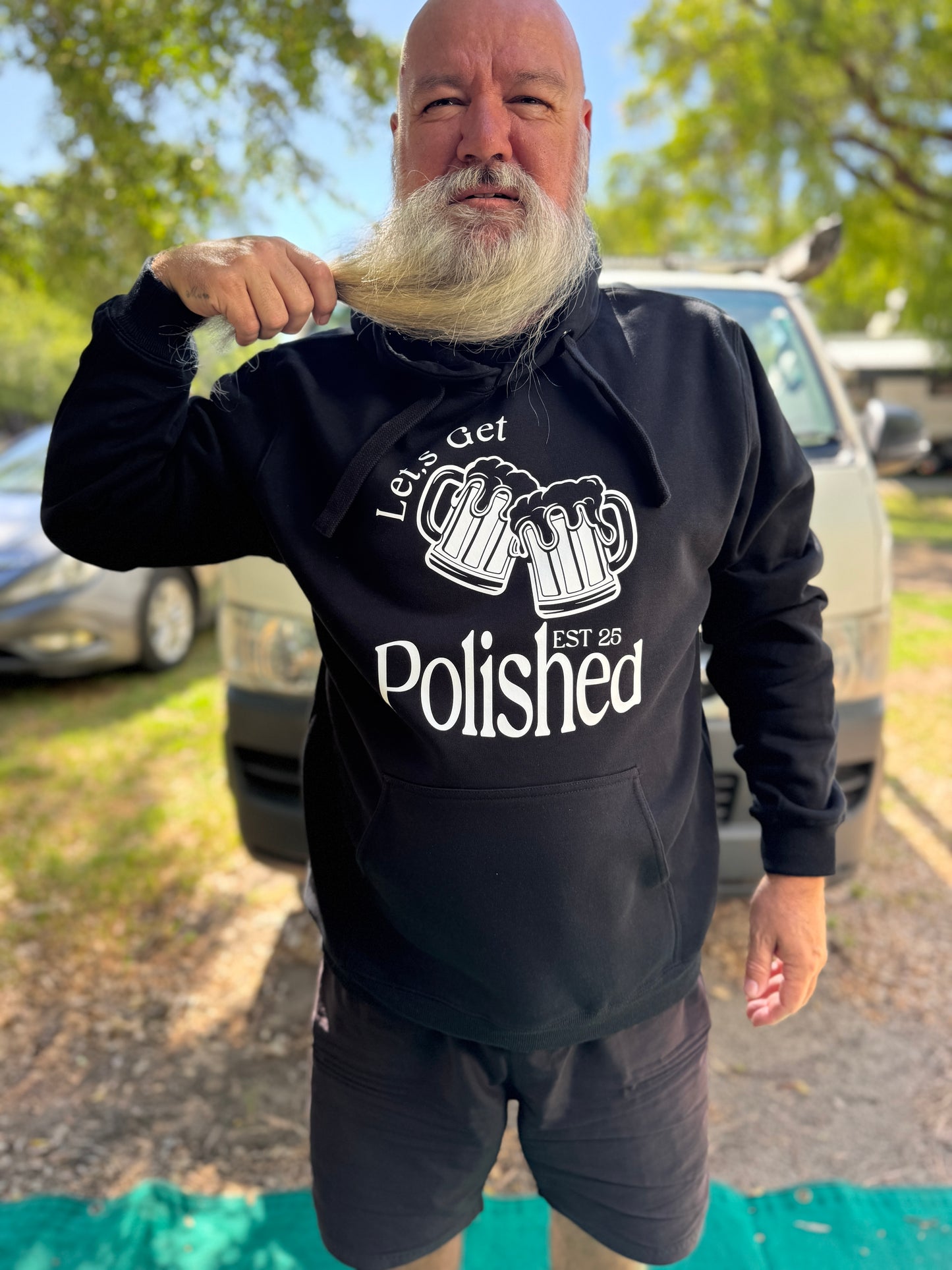 Polished Hoodie - Black