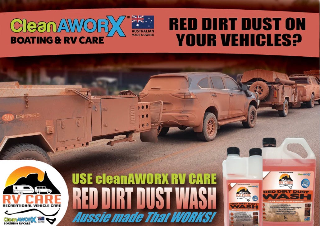 RV Care Red Dirt Dust Wash 1L