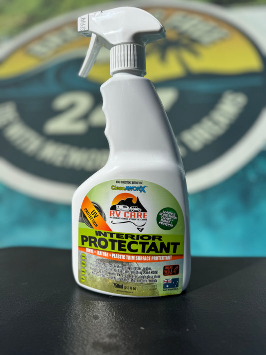 RV Care Interior Trim Protect Vinyl Leather Plastic Paint 750ml