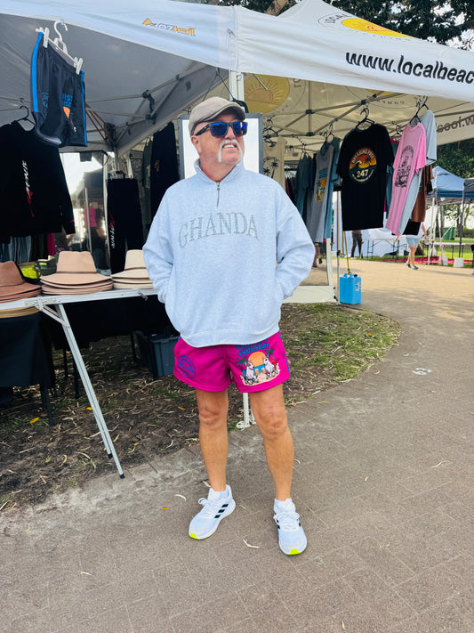 Unisex Footy Shorts - Thirsty Thursday - Pink