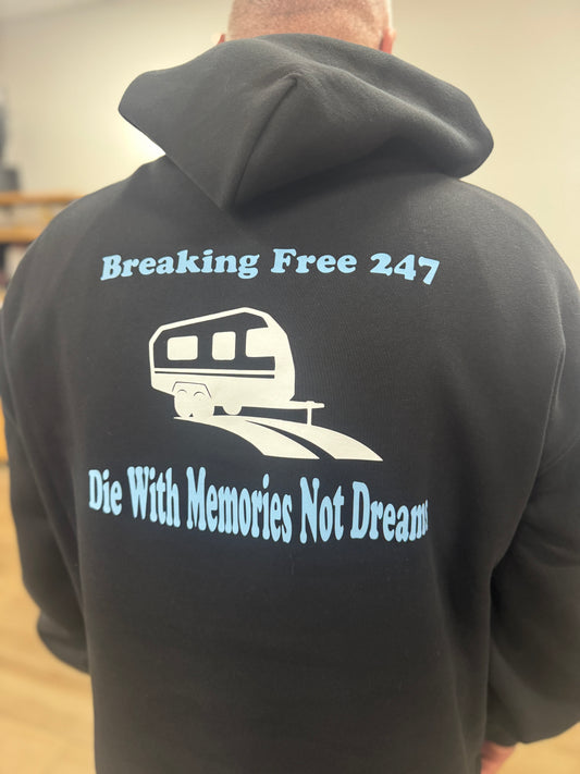 Hoodie - Black - Breaking Free 247